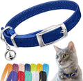 CollarDirect Leather Cat Collar with Removable Bell